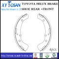 Toyota Truck Pickup Bremsbacke für K2249 04494-26070 04494-30011 04494-30010 04496-30011 04496-30010 04494-35050 04496-35030